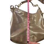 Coach  Madison Metallic Elegant Hobo‎ Bag Metallic Shoulder Y2K Luxe Gold Chain Photo 5