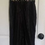Blush Prom black lace jeweled prom dress blush Photo 1