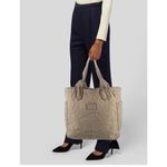 Marc Jacobs Pretty Nylon Tate Tote Quartz Grey Quilted Bag Photo 1