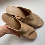 Vince Heath Leather Mule Nude Size 10 Photo 5