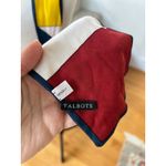 Talbots  Silk Naval Maritime White Red Yellow Blue Skinny Scarf Photo 4