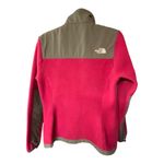 The North Face Womens Size S Denali Polartec Fleece Jacket Hot Pink Gray Zip Up Photo 4