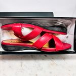 Lauren Ralph Lauren Red Sandals Size 9.5‎ Photo 8