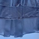 Vtg Y2K Another Thyme Maxi Pull On Skirt Sz XL Witchy Boho Gothic Chiffon USA Black Photo 7