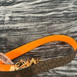 Michael Kors  Gold and Orange Reversal-able Belt Size M Photo 5