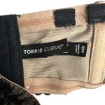 Torrid Curve Strapless Bra Womens 44D Black Sexy Floral Lace Padded Underwire Size undefined Photo 5