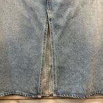 Old Navy Vintage High Rise Denim Skirt Size 20 Blue Jean Midi Y2K Grunge 90s Photo 2