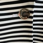 Anne Klein Black and White Striped Blazer Photo 2