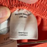 Fred David Alfred Dunner Petite Coral Cropped Cotton Pull-On Pants 12P Wide Leg Pockets Photo 3