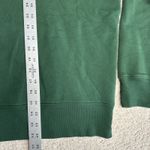 Acne Studios Women's Medium Fairview Face Kelly Green Crewneck Sweatshirt Photo 5