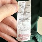 Pretty Little Thing The Emerald Green Satin Long Sleeve Wrap Dress, Size 1X Photo 7