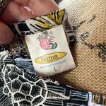 NWOT Rima Beach World Beachwear Hawaiian Dress Size Large Black Photo 3