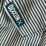 Dixxon Benny triple stripe short sleeve button up shirt Sage green large Photo 8