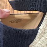 Talbots Lyndsay Strappy Canvas Espadrille Wedges Indigo Navy size 9.5 nautical Photo 6