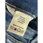 Carly Jean Medium Wash High Rise Denim Jeans Cut Off Distressed Womens Size 9 Photo 5