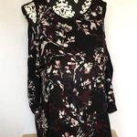 Maternity dress top XL Motherhood brand peekaboo shoulders Black Size undefined Photo 0