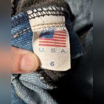 Vintage Zena USA Made Denim Jeans High Rise W6 Medium Wash Blue Size 6 Photo 3