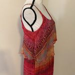 Urban Love Aztec Print boho maxi Summer dress Pink Photo 3
