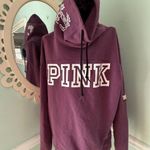 PINK - Victoria's Secret LOVE PINK Victoria’s Secret Purple/Pink Funnel Neck Sweatshirt XS Photo 0