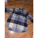 American Eagle Plaid Shacket Shirt Size Small Photo 1