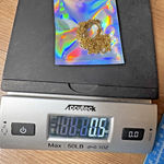 Vintage Gold Filled Pendant Necklace 1/20 12K GF Rutilated Quartz 18” Chain Photo 13