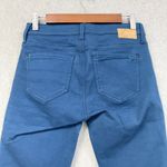 Mavi Karlina Mid Rise Skinny Jeans Womens 27 Blue Moto Zipper Retro Rocker Photo 4