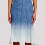 Amanda Uprichard NWT Raisa Denim Dress- Size Small Photo 0
