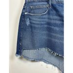 Good American  Women's Good 90s Cut Off Shorts Blue Denim Size 22 NWT Photo 3