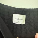 Wilfred Aritzia Novella Black Long Sleeve Mini Dress Size 0 Photo 10