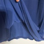 ThatsSoFetch Women’s Thatsofetch Blue Tube Top‎ Strapless Maxi Dress Lined Size 12 Photo 2