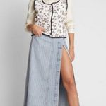 💕MUNTHE💕 Sahla Outerwear Quilter Vest ~ Floral Print/Nature Scene 36 NWT White Size undefined Photo 2