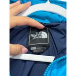 The North Face  Long Sleeve Full Zip Quilted Puffer Jacket aqua Blue Women XS Photo 1