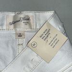 Universal Threads Universal Thread NWT 16 White Distressed 100% Cotton Mid-Rise 90s Baggy Shorts Photo 3