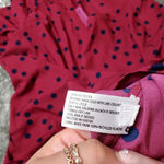 Merona  Polkadot Red Blouse Photo 7