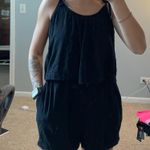 Aerie Black Lace Romper Photo 2