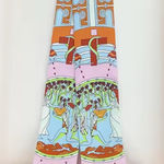 Designer Patterned Silk Scarf Tie Photo 0