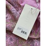 Likely NEW  Lyssa Pink Ruffled Floral Print Puff Sleeve Notch Mini Dress‎ Size 2 Photo 4