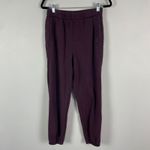 Gap  Athletic Dept Sweatshirt Jogger Sweat Set Rich Purple Medium Fleece Lounge Photo 7