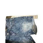 Seven7  Python Indigo Denim Shorts‎ Size 4 Fray Hem Weekend Shorts Photo 8