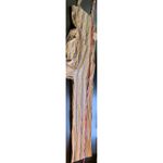 Gypsies & Moondust  Striped Jumpsuit Women's Large‎ Linen Blend Casual Coastal Photo 12