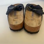 Birkenstock Lugano Soft Footbed Sandals in Midnight Blue Size 41 Women’s US 10 Photo 4