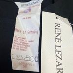 NEW Rene Lezard 100% Wool Womens Black Sleeveless Boatneck Tank Shirt Top Size S Photo 2