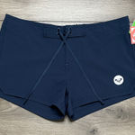 Roxy  To Dye 2" Boardshort Swim Shorts Navy Blue Size Small Photo 0