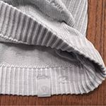 Lululemon Run: Swiftly Tech Geometric Pattern Long Sleeve Top Light Gray Size 2 Photo 6