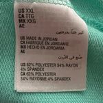 Ideology Mint Green Sz XXL Shirt Crossover Sweatshirt Comfy Athletic Top Blouse Photo 5