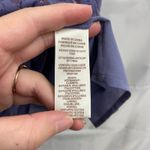 Ella Moss Anthropologie purple blue metallic sheer layered ruffle tank blouse M Photo 4