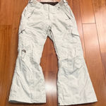 The North Face Women’s Insulated Pant White Ski Snow Size SP Photo 0