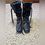 Sorel  Emelie Lace Boots,‎ Black, 7.5 Photo 2