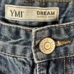 Ymi Jeans Women Denim Dream Authentic Blue Wash Relaxed Fit Pants Photo 2