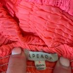 A.Peach Y2K Women Crop Corset Top L Vibrant Sweetheart Neck Coquette Flirty Retro Girly Photo 2